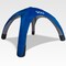 SOLI: Air Canopy 12' - Ultra Marine Blue - Outdoor & Beach Self-Inflating Sun Tent, Shade Wall, UPF 50+, Pump-Stakes, Lightweight & Portable, Backpack